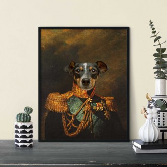 Portrét mazlíčka Marshal