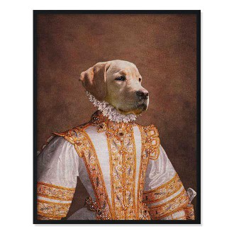 Portrét mazlíčka Elisabeth