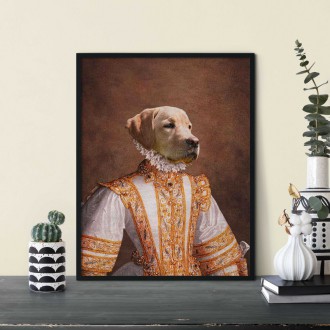 Portrét mazlíčka Elisabeth