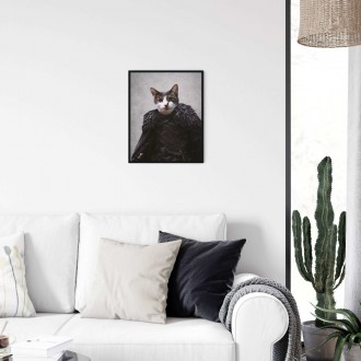 Portrét mazlíčka Jon Snow