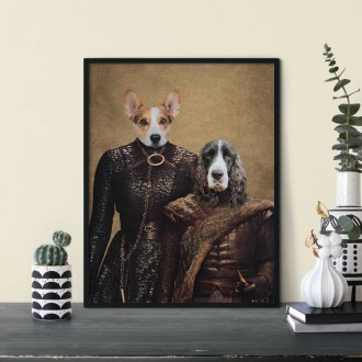 Portrét mazlíčka Starks