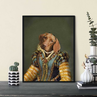 Portrét mazlíčka Brigitte