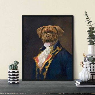 Portrét mazlíčka Edward