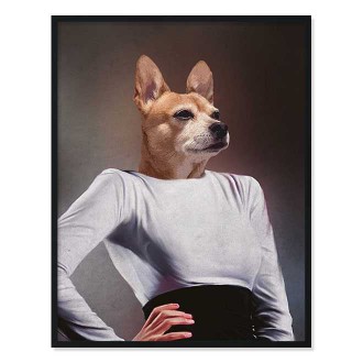 Portrét mazlíčka Retro