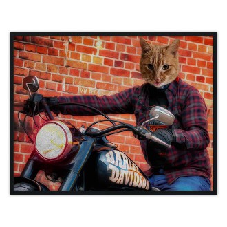 Portrét mazlíčka Biker