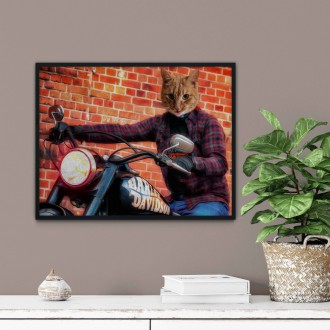 Portrét mazlíčka Biker