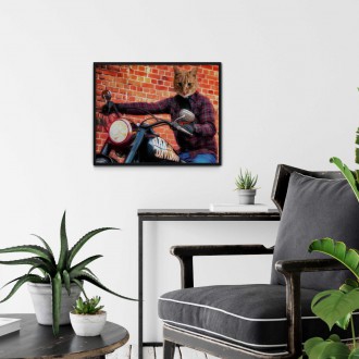 Portrét mazlíčka Biker