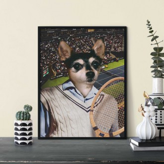 Portrét mazlíčka Tennis