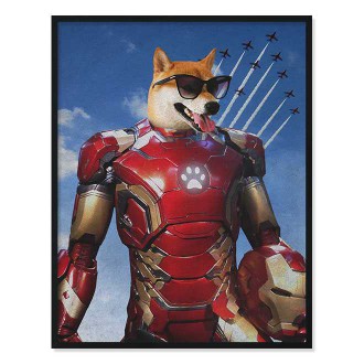 Portrét mazlíčka Iron Pet