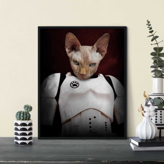 Portrét mazlíčka Pet-trooper