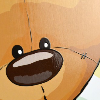 Hnědý Medvídek 3D Obraz