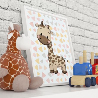 Žirafa 3D Obraz