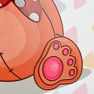 Sedící Koťátko 3D Obraz