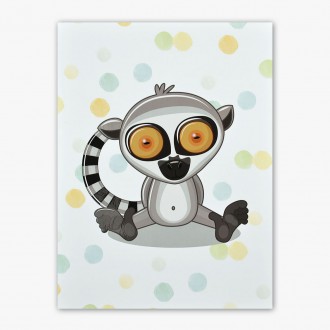 Lemur 3D Obraz