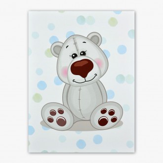 Lední Medvídek 3D Obraz