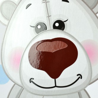 Lední Medvídek 3D Obraz