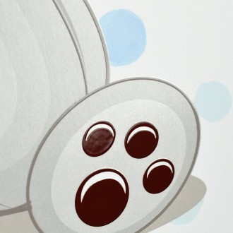 Lední Medvídek 3D Obraz