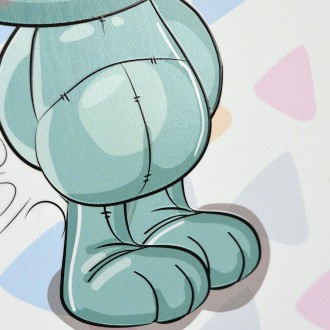 Zajíček a Včelka 3D Obraz