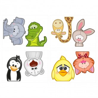 Vykukující zvířátka 01