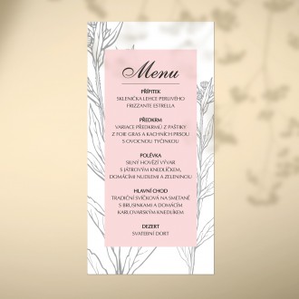 Svatební menu KL1841m