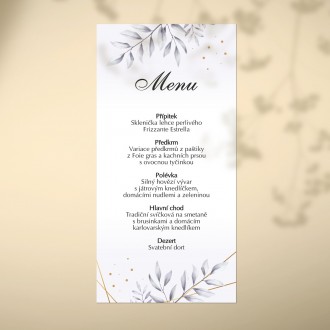 Svatební menu KL1852m