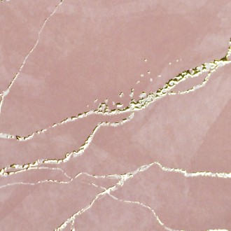 Mramor růžový 12 3D Zlatý Plakát