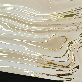 Mramor Béžový 14 3D Zlatý Plakát