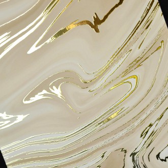 Mramor Béžový 14 3D Zlatý Plakát