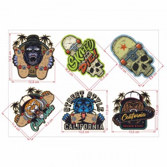 Sada samolepek Skate MGI057