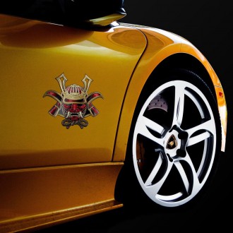 3D Samolepka Samurajská přilba