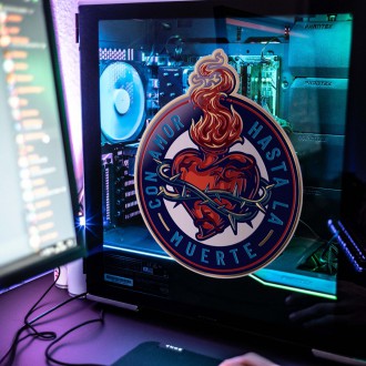 3D Samolepka S láskou až do smrti