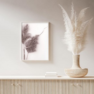 Suchá polní tráva Plakát