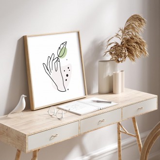 Abstraktní žena 3 Plakát