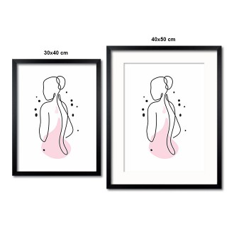 Abstraktní žena 6 Plakát