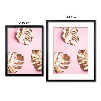 Zlatý tropický list Plakát