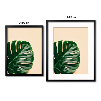 List na béžovém pozadí Plakát