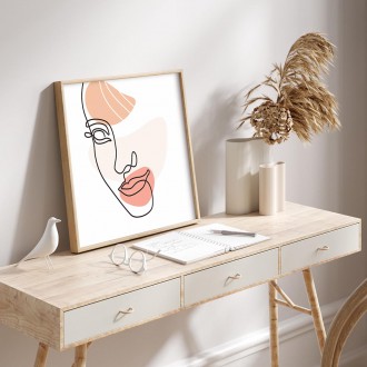 Abstraktní žena 8 Plakát