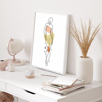 Abstraktní žena 10 Plakát