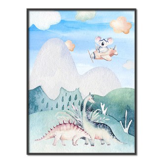 Dinosauři 3 dětský Plakát
