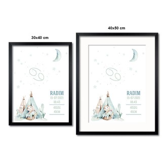 Souhvězdí Rak plakát