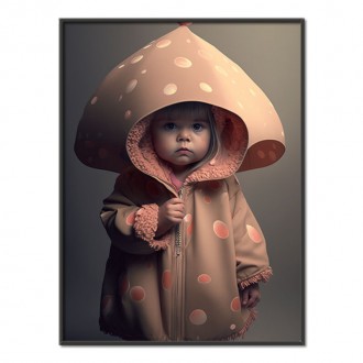 Móda - dítě houba muchomůrka 1