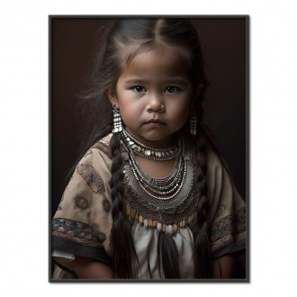 Indiánská dívka 2