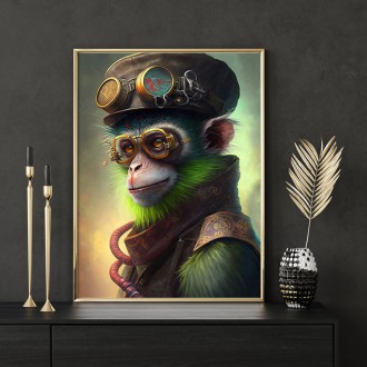 Steampunková opice 1