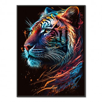 Tygr v barvách
