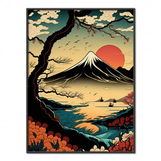 Slunce nad Fuji 1