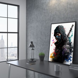Moderní umění - ninja 1