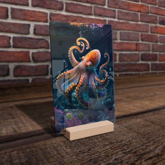 Akrylové sklo Dospělá chobotnice