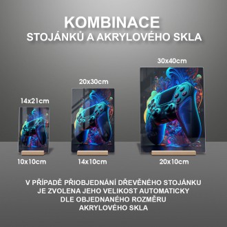 Akrylové sklo Herní ovladač
