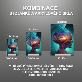 Akrylové sklo Fantastický lidský mozek 2