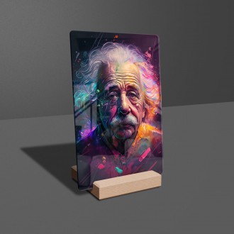 Akrylové sklo Albert Einstein